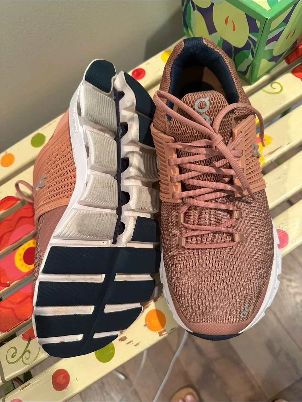 On Running Cloudswift Athletic Shoes - Dusty Rose